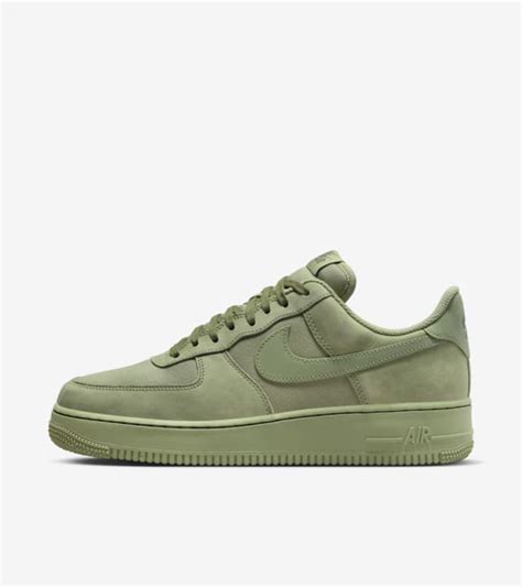 Nike Air Force 1 Low '07 Oil Green Orange Men's.